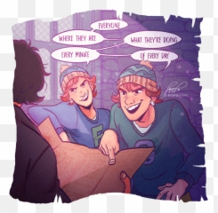 Fred And George By Dangerjazz Cómics De Harry Potter - Fan Art Hermione Granger And Ron Weasley png