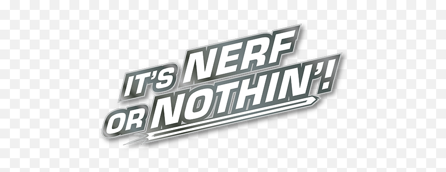 Nerf Dog - Nerf Or Nothing Png,Nerf Logo