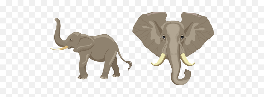 Elephant Cursor U2013 Custom - Elephant Cursor Png,Elephant Tusk Icon