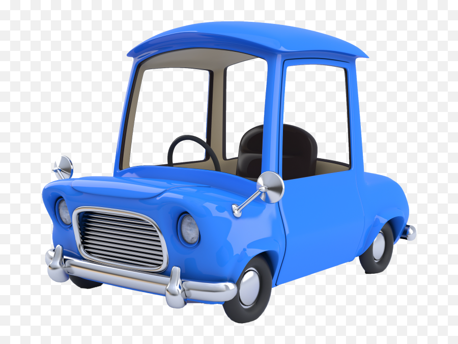 Autobeat Broker - Cartoon Car Render Png,Classic Car Icon