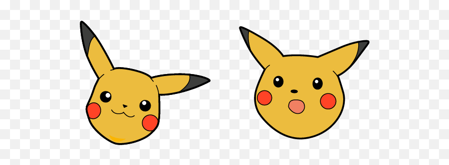 Surprised Pikachu Meme Cursor - Sweezy Custom Cursors Dot Png,Pikachu Icon Tumblr