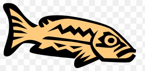Of Swimming Fish Symbol - Clip Art Png,Fish Swimming Png
