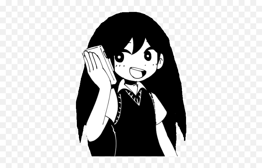 Omori Mari Phone Sticker - Omori Mari Phone Fictional Character Png,Line Webtoon Icon