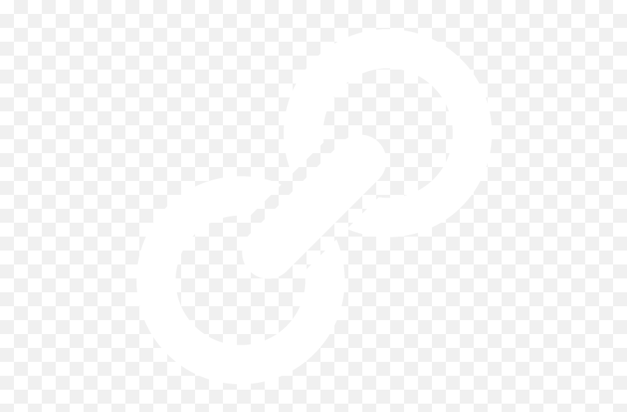 White Link 4 Icon - Free White Link Icons Solid Png,Link Icon Png