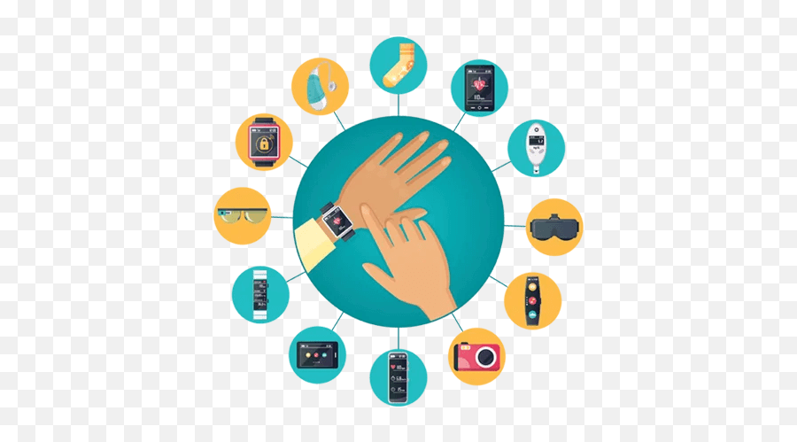 Wearable App Development Company Hire Developers - Wearable Technology Illustration Png,Wearble Technology Icon