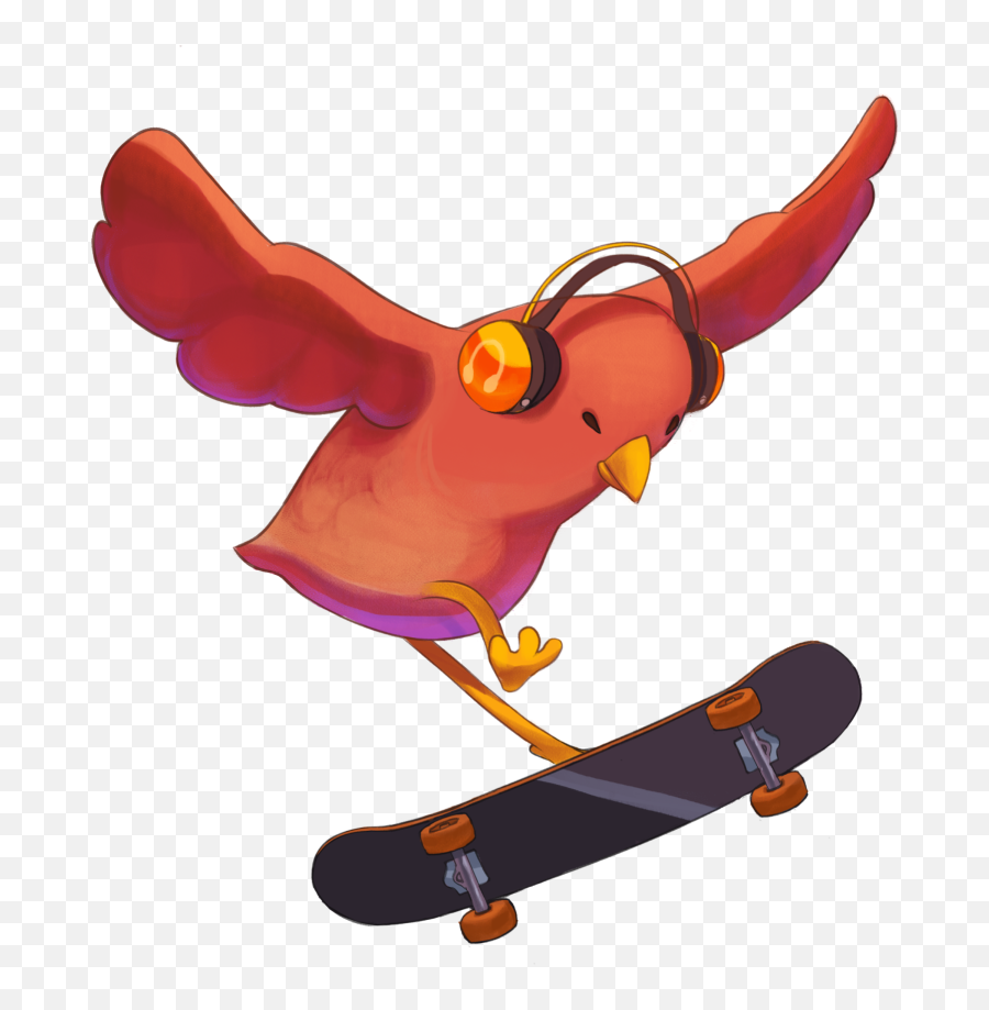 Skatebird Review - Thegwwcom Skatebird Png,Skateboard Icon Png