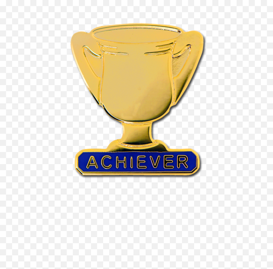 Achiever Trophy School Award Gold Badge - Trophy Png,Nba Trophy Png