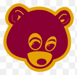 School Spirit Kanye West - Kanye College Dropout Bear Kanye West Bear Logo Png,Kanye Png