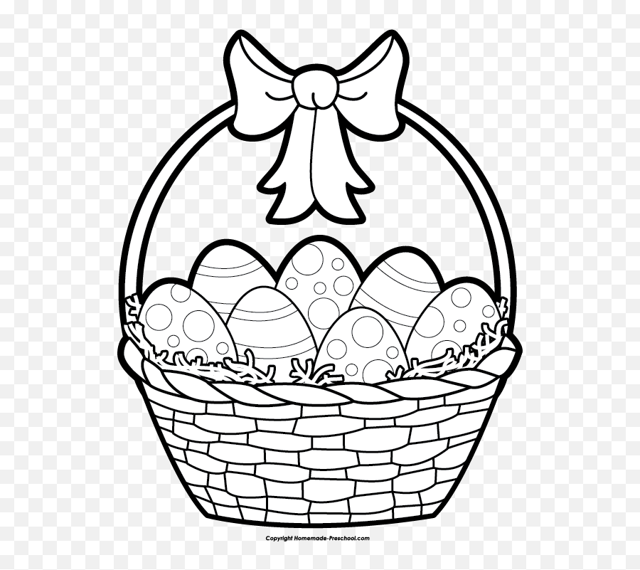 Easter Egg Sketch - Easter Eggs In Basket Drawing Png,Easter Eggs Transparent