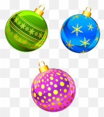 Clipart Gallery Yopriceville Png - Transparent Background Ornaments Free Christmas