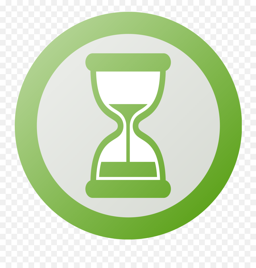 Hourglass Icon - Green Hour Glass Icon Png,Hourglass Icon Png