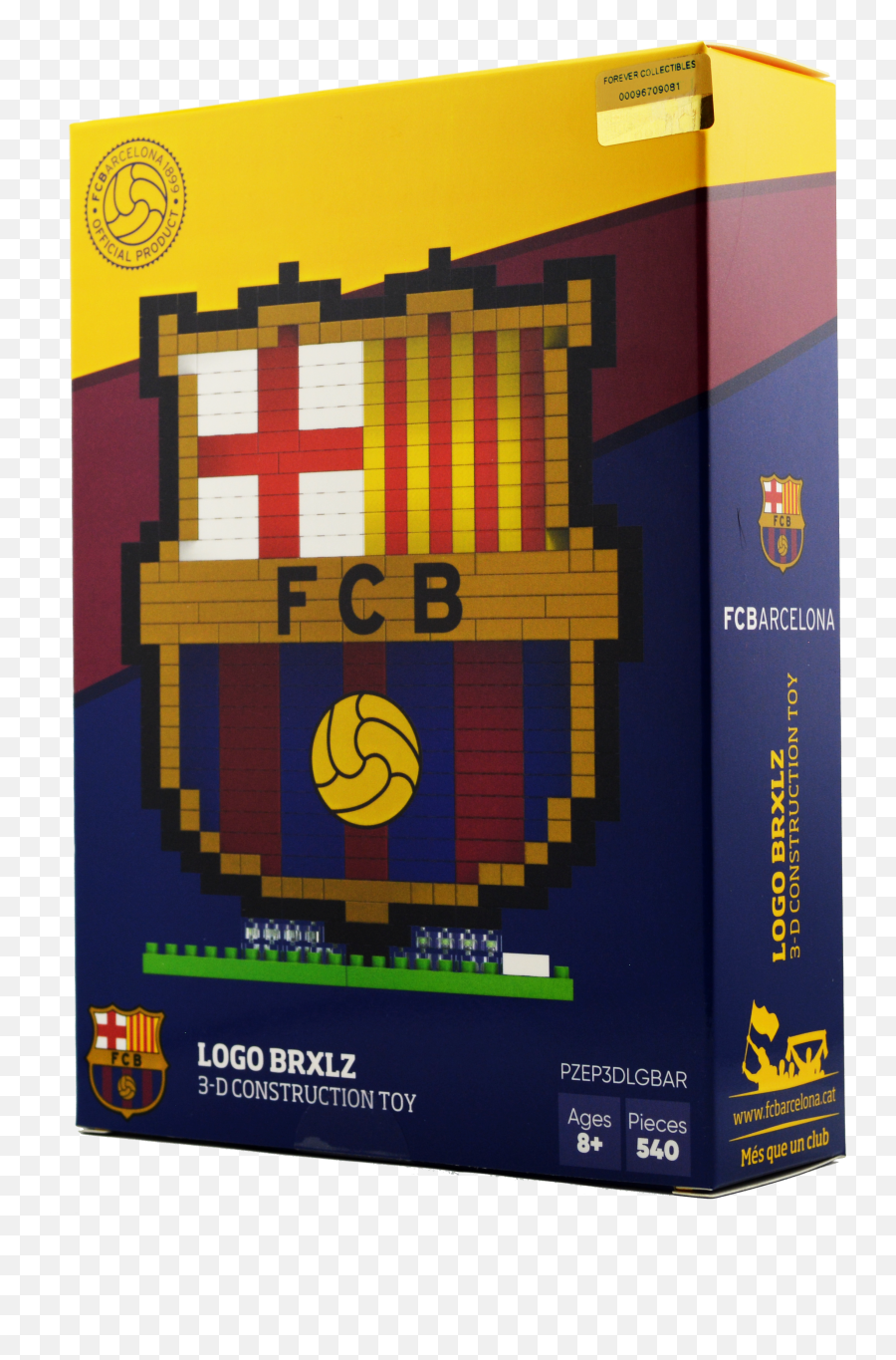 Brxlz Barcelona Fc Team Logo 3d Construction Toy - Fc Barcelona Png,Barcelona Logo