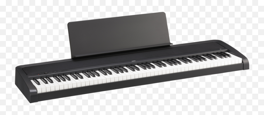 Korg - B2 Digital Piano With Speakers Black Png,Music Keyboard Png