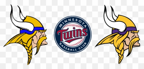 Download Hd Logos For Web Site - Minnesota Vikings And Twins Minnesota Vikings Old Logo Vs New Logo Png,Vikings Logo Png