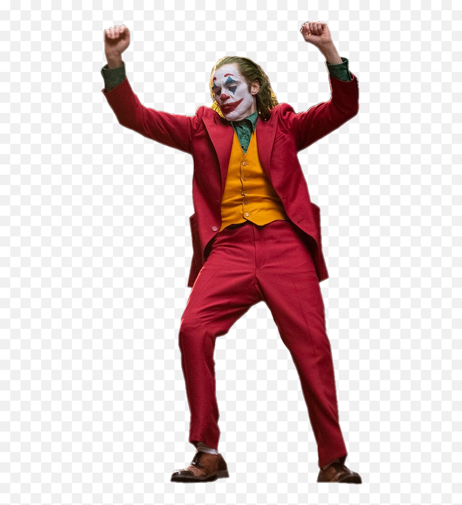 Dancing Joker Template Png - Stickers Joker Joaquin Phoenix,Meme Transparent