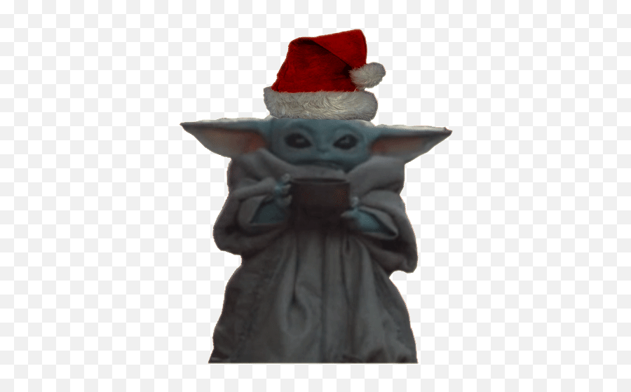 Clone Wars Yoda Stickers For Android - Baby Yoda Cup Meme Png,Yoda Transparent