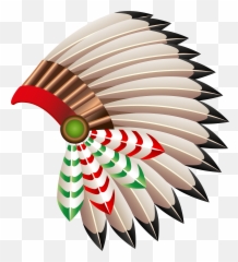 Hat Transparent Png Clip Art - Native American Hat Png,Headdress Png