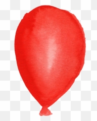 Clipart Balloon Watercolour - Balloon Png Vector Watercolor,Balloons Png Transparent