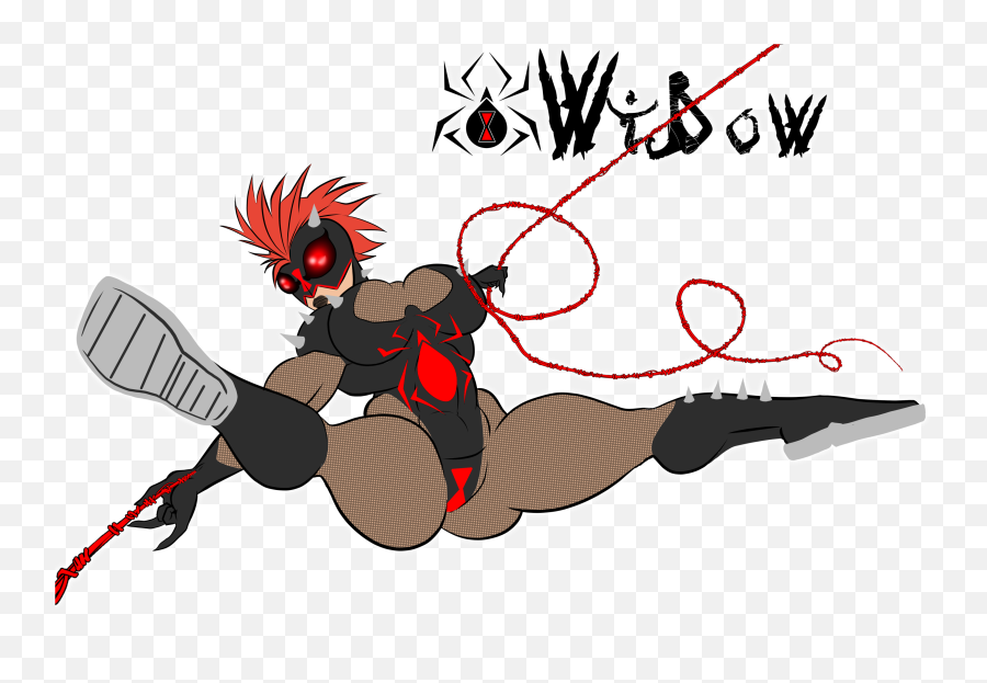 Oc Widow - Revamped By Alphaakuma On Newgrounds Cartoon Png,Akuma Png