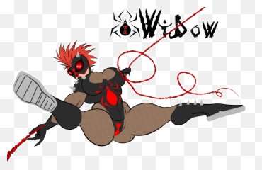 Oc Widow - Revamped By Alphaakuma On Newgrounds Cartoon Png,Akuma Png