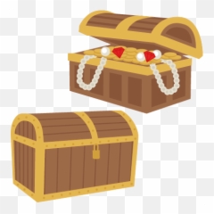 Clipart Treasure Chest Image - Png Vector