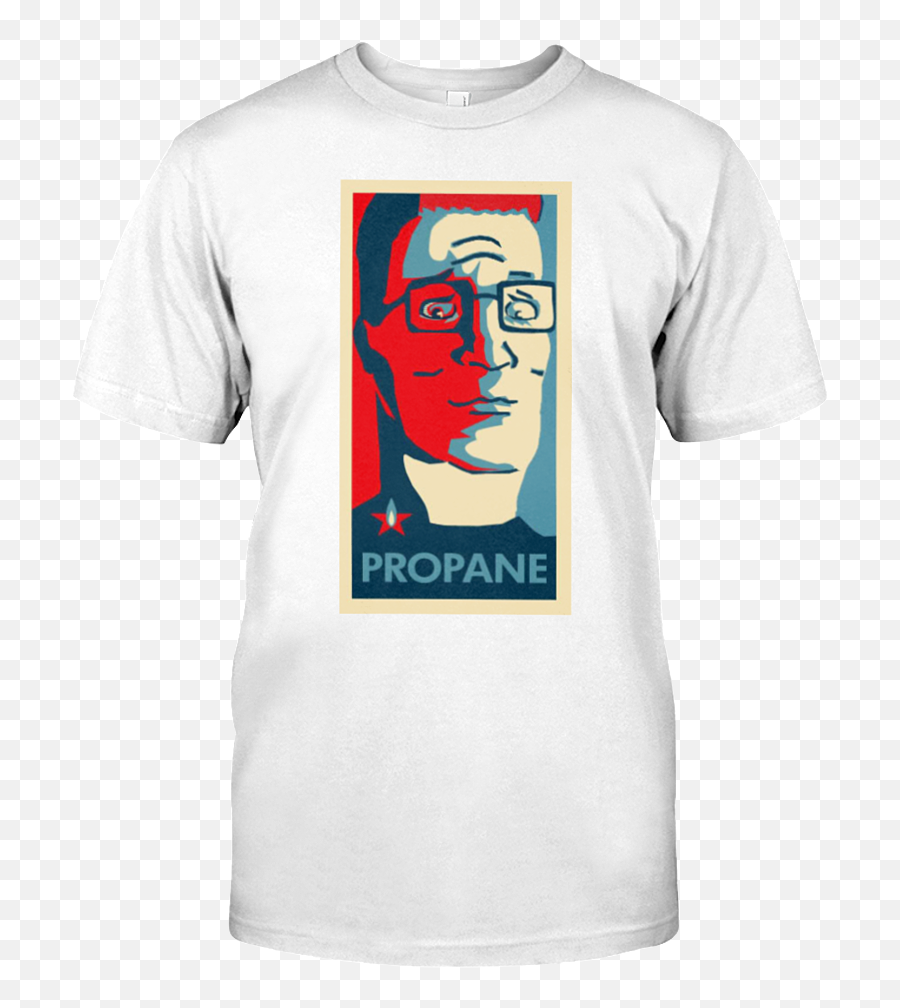 Hank Hill Propane Cotton T Shirt - Get Your Knee Off My Neck Png,Hank Hill Png