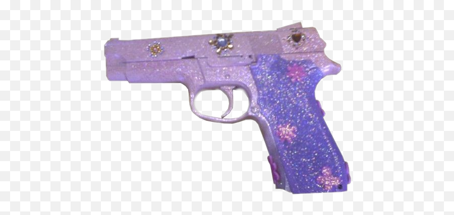 Png Pngs Vintage Gun Purple Purplepng - Aesthetic Gun Transparent,Revolver Png