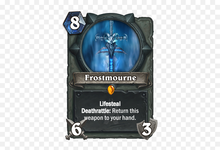 The Lich King - Custom Hearthstone Card Hearthstone Card Summon Weapon Png,Lich King Png