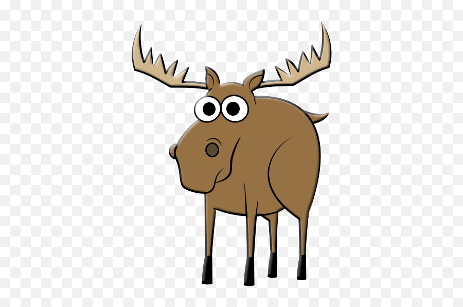 Download Stonedmoose - Cartoon Moose Full Size Png Image Drawings Of A Moose,Moose Png