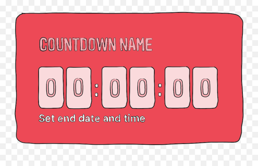Countdown Timer - Timer Instagram Png,Countdown Png