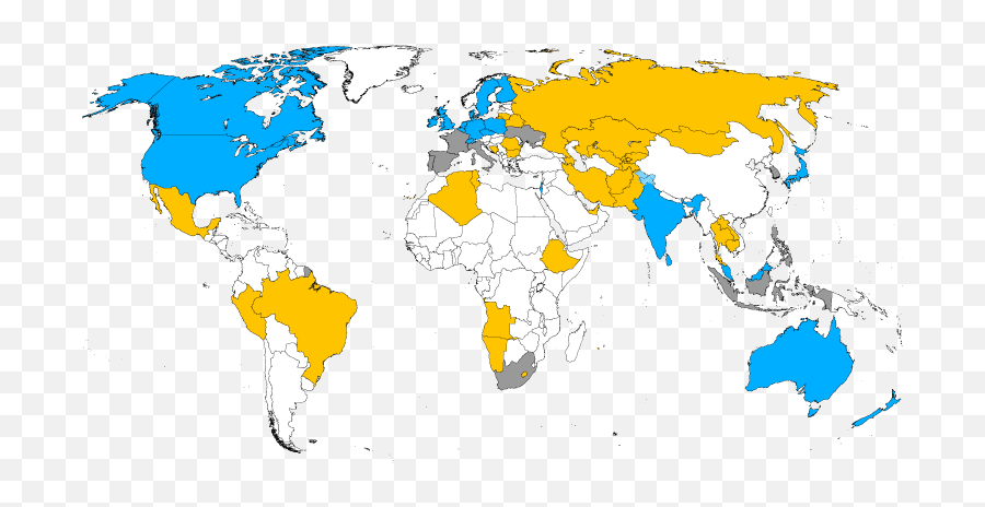 Mainland China Have Extradition Pacts - World Map Of Corona Virus Png,China Map Png