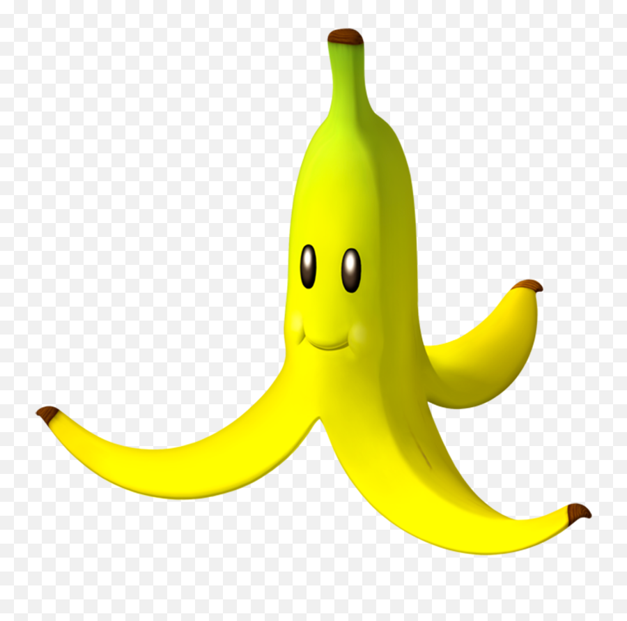 Download Hd Mario Kart Wii - Mario Kart Banana Peel Png,Mario Kart Png