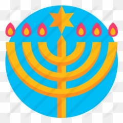 Menorah - Circle Png,Menorah Png