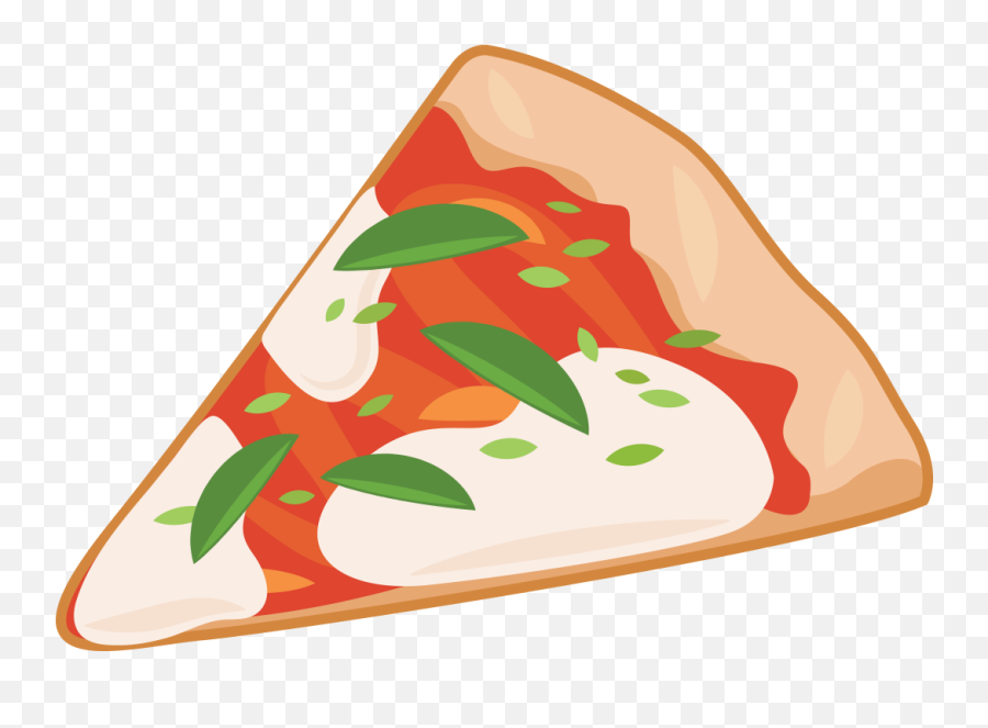 Pizza Slice Italian Food Vector Illustration - Italian Cuisine Png,Italian Food Png