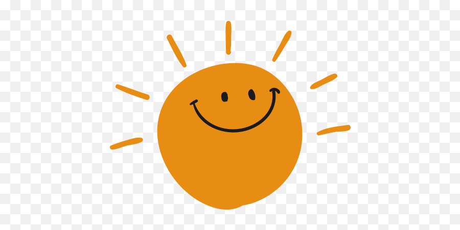 Transparent Background Cartoon Sun Clipart - Transparent Sun Smiley Face Png,Sun Transparent Clipart