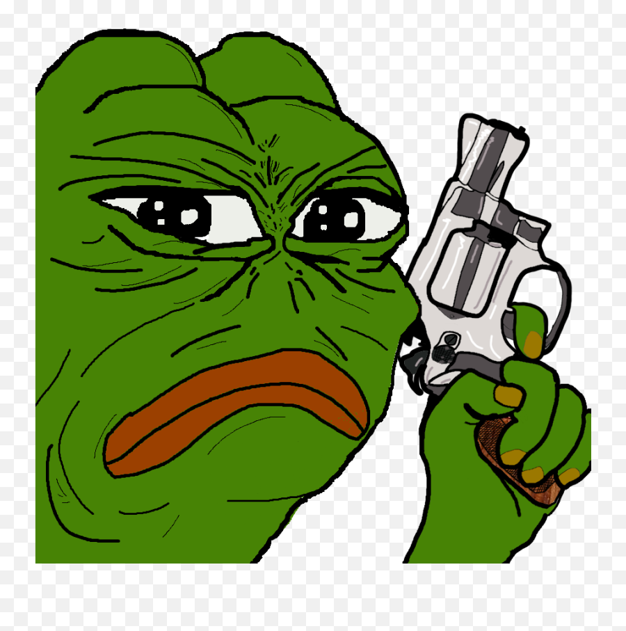 Greek Dislike Thread For Providing Great Content When Iu0027m - Pepe Think Png,Angry Pepe Png