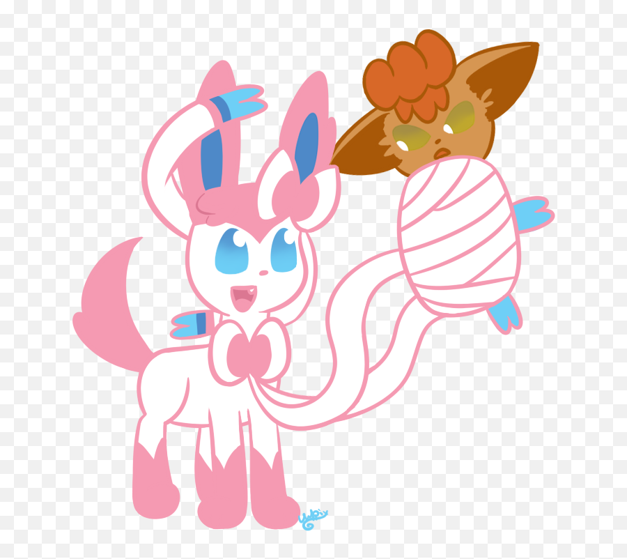 Vulpix Daily - Fairy Sylveon Png,Sylveon Png