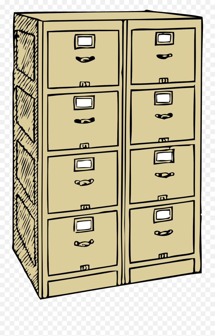 Clipart Of Filing Cabinets Free Image - File Cabinet Clip Art Png,Cabinet Png