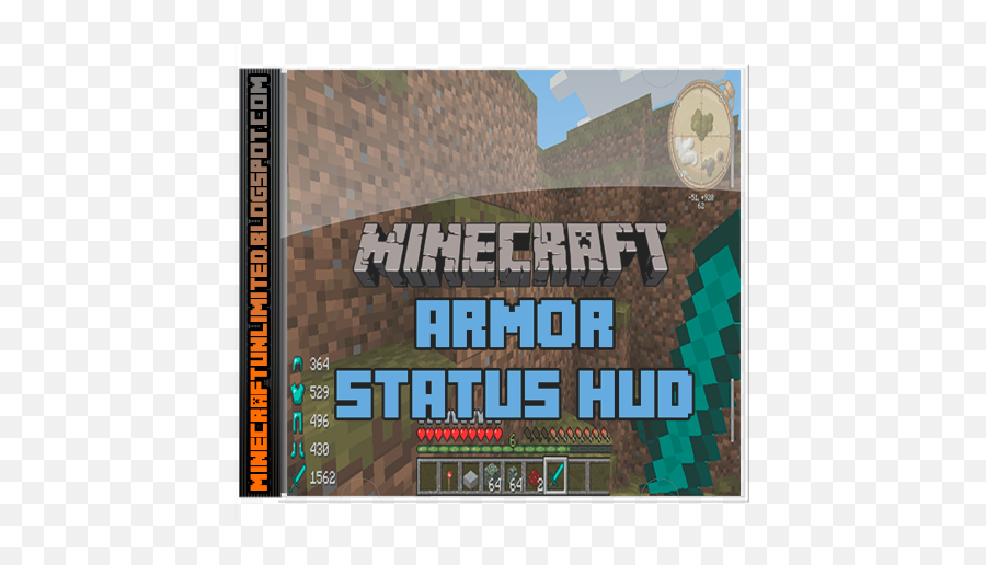 Descargar Armor Status Hud Mod Para - Minecraft Png,Minecraft Hud Png