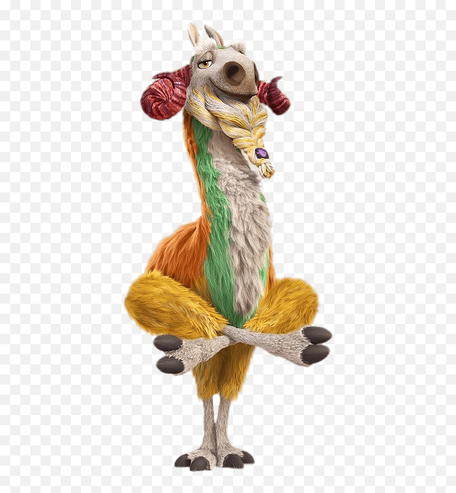 Ice Age Character Shangri Llama - Goat From Ice Age Png,Llama Transparent