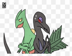 Pokemon - Pokemon Treecko Grovyle Sceptile Png,Sceptile Png