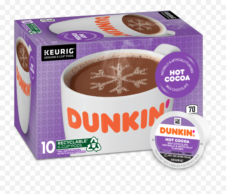 Hot Cocoa K - Dunkin Donuts K Cups Oz Png,Hot Chocolate Transparent
