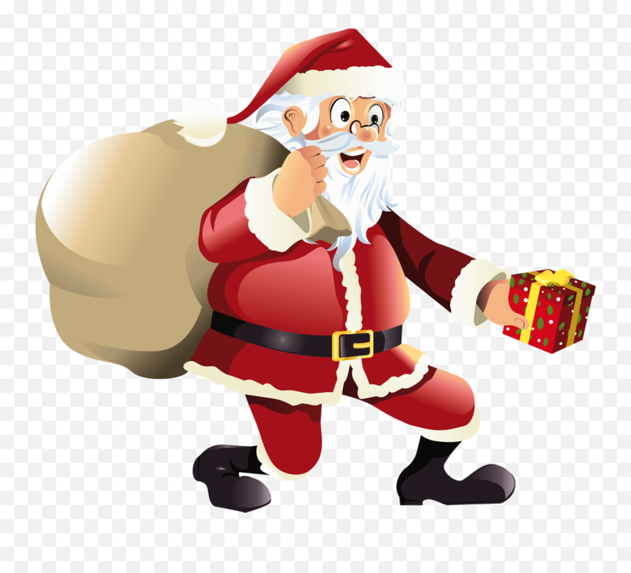 Santa Claus Gifts Png U0026 Free Giftspng - Santa Claus Without Background,Christmas Gifts Png