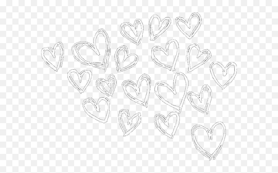Hearts Png Overlays Soft Cute Heart Freetoedit - Overlays Corazones,Cute Heart Png