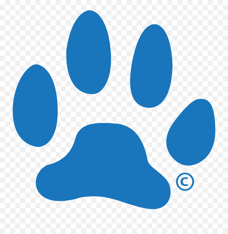 Blue Paw Png - Gloucester Road Tube Station,Blue Paw Print Logos
