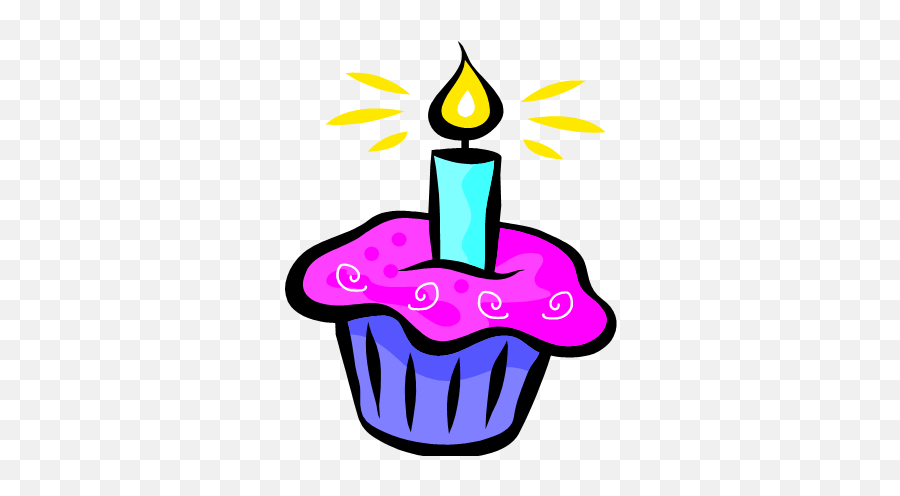 Birthday Cupcake Drawing Easy - Cup Cake Drawings Easy Png,Birthday Blower Png