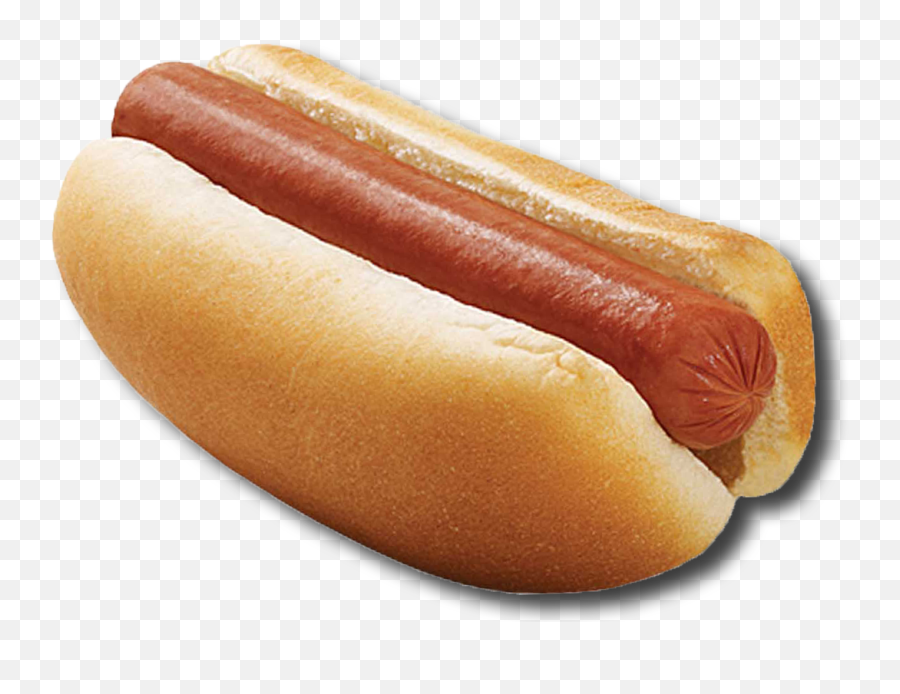 Hotdog Plain Transparent - Hot Dog No Background Png,Transparent Hot Dog