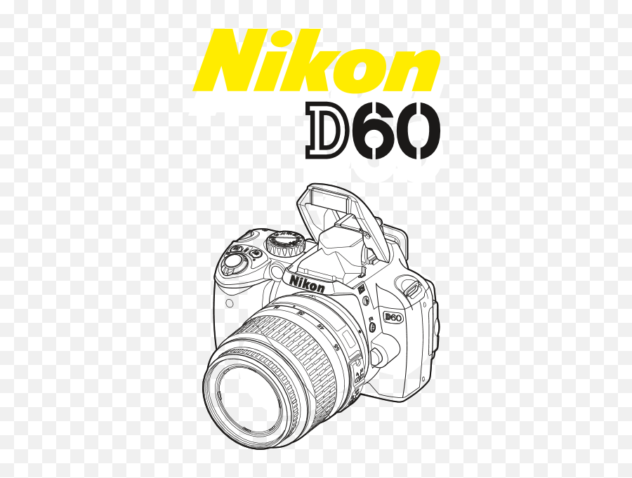 Nikon D60 Logo Download - Digital Slr Png,Nikon Lens Icon