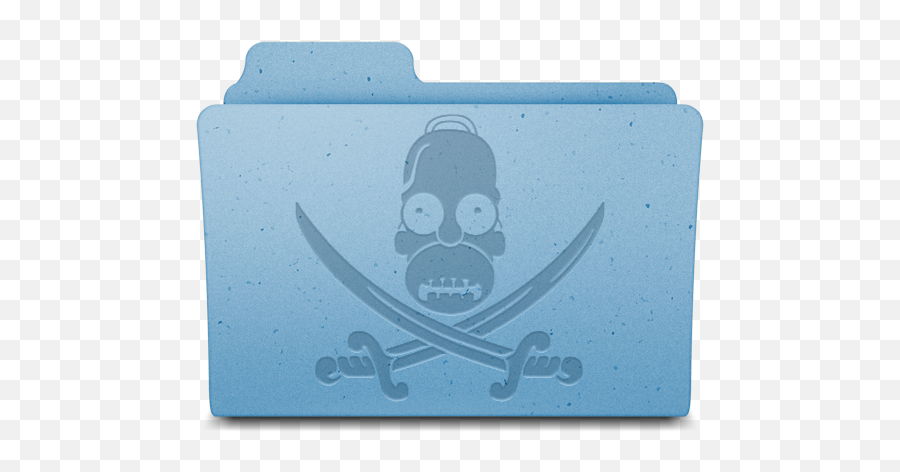 Pirate Folder Icon - Pirate Folder Icon Png,One Piece Folder Icon