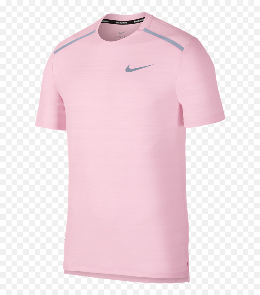 Mens Pink T Shirt Nike Dri Fit Png - fit Icon Heather Polo